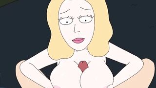 Rick and Morty - A Way Back Home - Sex Scene Only - Part 58 Beth Boobjob By LoveSkySanX