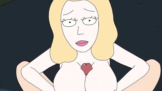 Rick and Morty - A Way Back Home - Sex Scene Only - Part 58 Beth Boobjob By LoveSkySanX