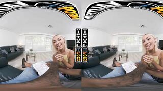 VIRTUAL PORN - Petite Chloe Temple Interracial #POV