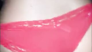 During party rough doggystyle pov and playing with her dildo