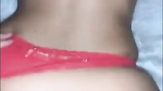 During party rough doggystyle pov and playing with her dildo