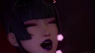 Kanna Hard Fucked By Futa Nyo With Huge Dick Creampie Cum Inside Lots Of Cum | 3D Animation